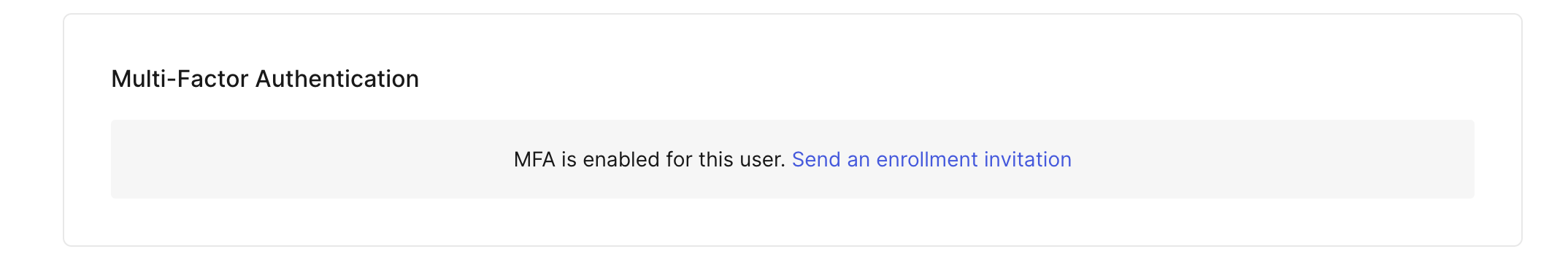 Send Enrollment Invitation